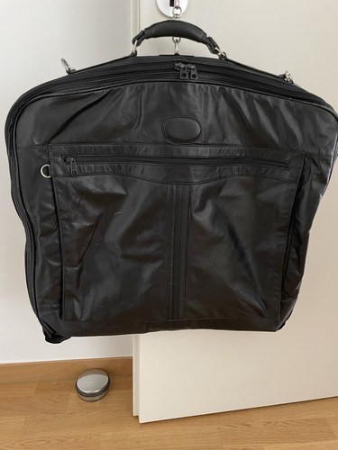 Kleidersack leder schwarz - kleidersack,