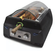 Livington Rotisserie Chef schwarz - Indoor-Drehgrill und Tischgrill-Kombination