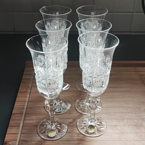 Bohemia sektgläser set - set, 6-tlg