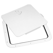 Inspektionsdeckel weiß