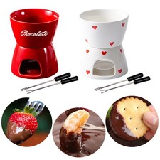 Fondue Set mit 1 Gabel