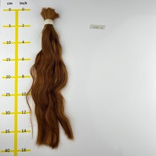 Europäisches Echthaar Rohhaare  lichtblond mind.100 Gr 35-40cm - 35032525