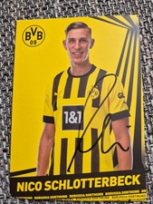 Nico schlotterbeck Autogramm bvb 22/23