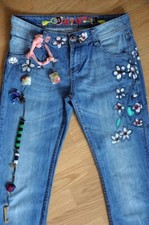 DESIGUAL Ibiza Look Hippie Jeans W28 / L34, wie neu