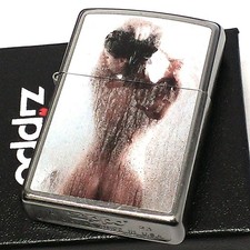 Zippo Silver Shower Scene Sexy