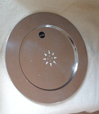 Alessi Platte Servier-Tablett Stern Sonne Edelstahl, D 40 cm