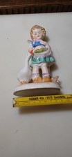 Porzellanfigur Gänseliesel von Reichmannsdorf alt antik Oma Erbe Deko Fund rar -