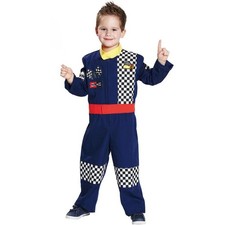 RENNFAHRER KOSTÜM KINDER