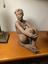 Karlsruher Majolika Figur