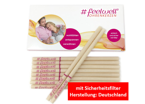 Feelwell ohrkerzen 10 stück - ohrkerzen,