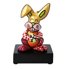 Romero BRITTO – Skulptur – Orange Rabbit – by Goebel