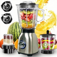 1500W Standmixer Glas Behälter 1,5L Ice Crush Milch Shaker Smoothie Mixer Maker