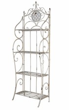 Badregal Weiss Shabby Chic