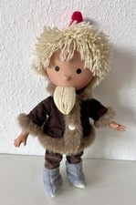 Vintage Puppe Sandmann Sandmännchen 70er DDR gemarkt Götz 34 cm