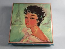 Vintage blechdose von haribo - blechdose,