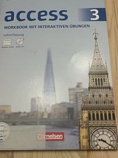 Englisch G Access 3 Lehrerfassung Workbook mit Audio CD Lösungen Übungen GUT