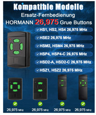 2 Stück Garagentor Handsender
