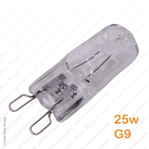 Backofen lampe 25w klar - backofen, g9