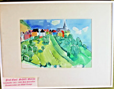 Schwalenberg -Lemgo Aquarell