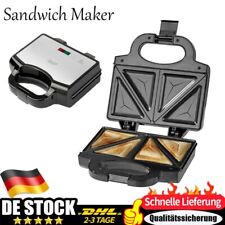XXL 2er Sandwich Toaster Elektrogrill Waffeleisen Kontaktgrill Sandwichtoaster