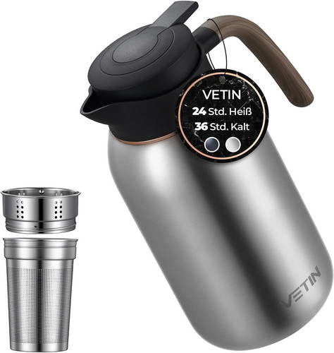 Thermoskanne edelstahl - 2l,