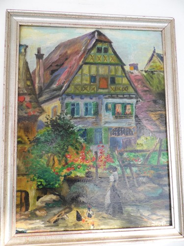 Altes ölbild gemälde - altes,