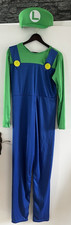 Luigi von Super Mario Kostüm Größe M Onesie Halloween Karneval 11.11