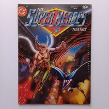 The Super Heroes Monthly Magazine 11 (1981) Atom, Hawkman, Aquaman, Batman Z1 VF