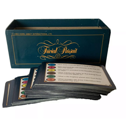 Trivial pursuit fragekarten - trivial,