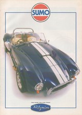 Pilgrim Sumo kit car (AC Cobra replica, made in GB) _2000 Prospekt / Brochure 