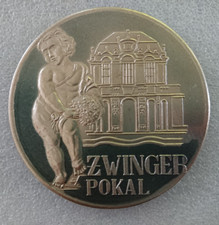 alte Plakette Medaille Orden Zwinger Pokal MTC Touring Dresden ADMV DDR