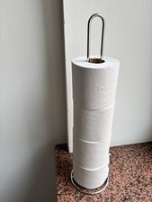 Stand Toilettenpapierhalter Freistehender Klorollenhalter 5 Rollen 47 cm hoch