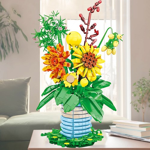 Blumen bauspielzeug diy - blumen,