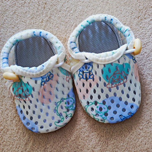 Baby hausschuhe slipper stoff - baby,