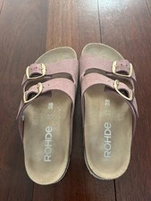 Rosa Rohde Pantoletten Gr 38