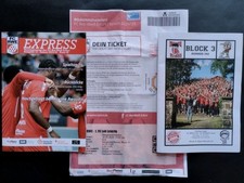 3x RWE Rot Weiss Erfurt - Lokomotive Leipzig 2024/25 RL  Programm + Ultra Fanzin