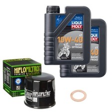 Kawasaki KVF 750 G Brute Force EPS 19, LIQUI 10W-40 Off. 2L, HiFlo Ölfilter Set