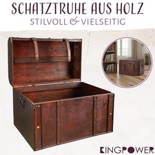 Kingpower Schatztruhe aus Holz