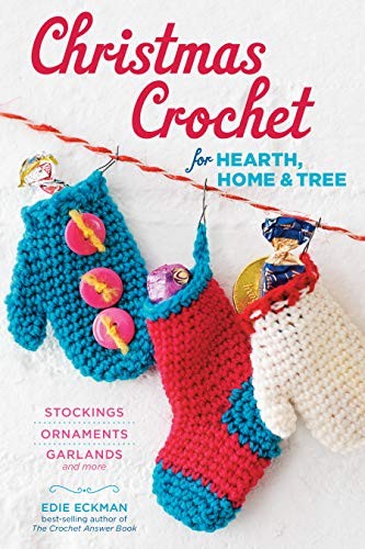 Christmas crochet for hearth - christmas,