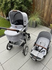 Kinderwagen ABC Design Salsa 4 - inkl. Babywanne, Sportsitz Graphite Grey