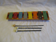altes Xylophone Klangspiel 8fach  mit 3 Klöppel  ca 70er Jahre