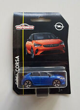Modellauto Opel Corsa F Voltaic Blau / Schwarz 1:55 Spielzeugauto NEU 13210008