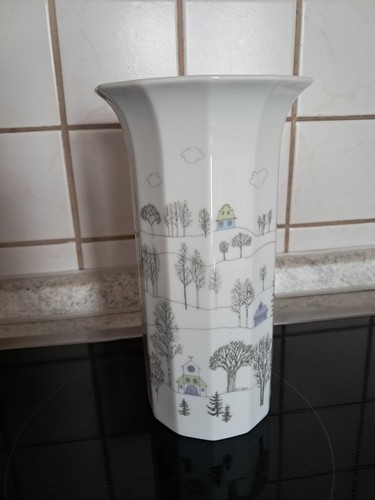 Rosenthal winterreise vase - rosenthal,
