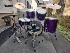 Schlagzeug Drumset Pearl Series Export Purple Guter Zustand