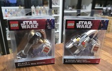 Lego Star Wars Exclusive Bag Charm Slave I & Y-Wing Fighter