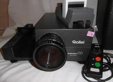 ROLLEIVISION 66 MITTELFORMAT-DIAPROJEKTOR 6x6; VARIO HEIDOSMAT 110-160mm (C32)