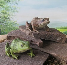 Frosch Figur L:15cm natürlich