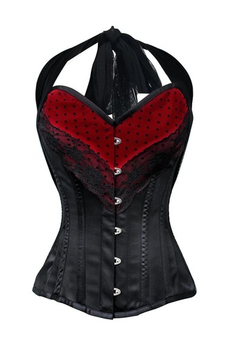 Korsett mit neckholder - mit,