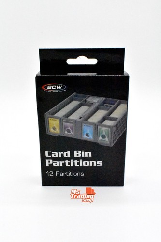 Bcw card bin partitions - bcw,