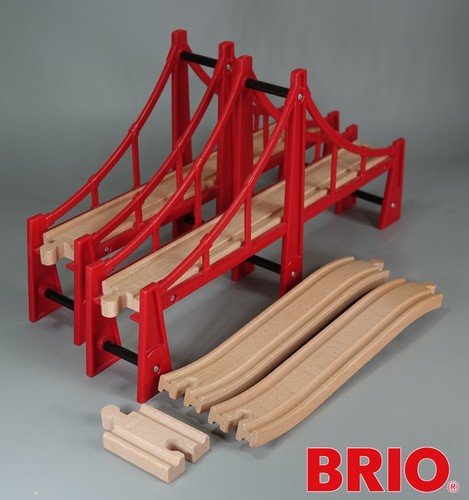 Brio 33683 doppelhängebrücke - brio,